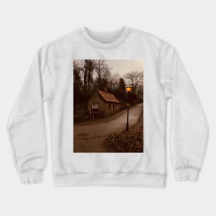 Little house and Street Lamp, Durham Crewneck Sweatshirt